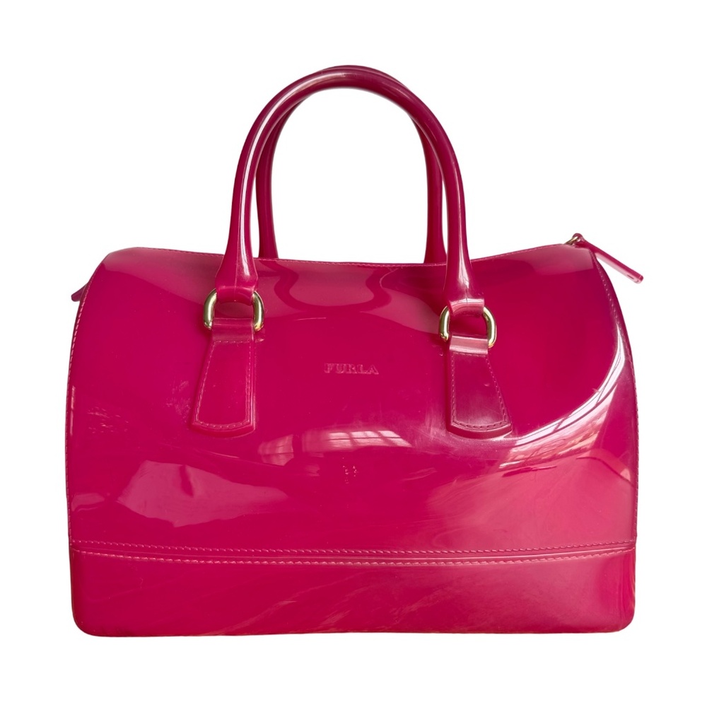 FURLA Candy Bag Pink With Lock